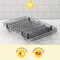 3 Pieces Tier Cooling Rack for Cookies, Cake and More - Cool Batches of Cookies, Cake Layers or Finger Foods, Black